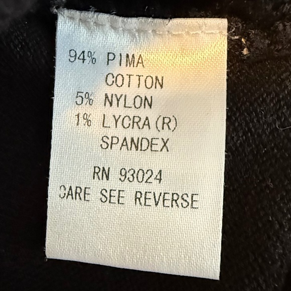 knit top, 3/4 length sleeves, black, size 4 by Bela NYC - Picture 5 of 7